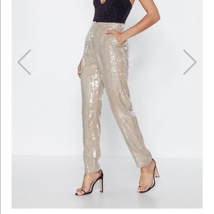 BRAND NEW SEQUINS PANTS